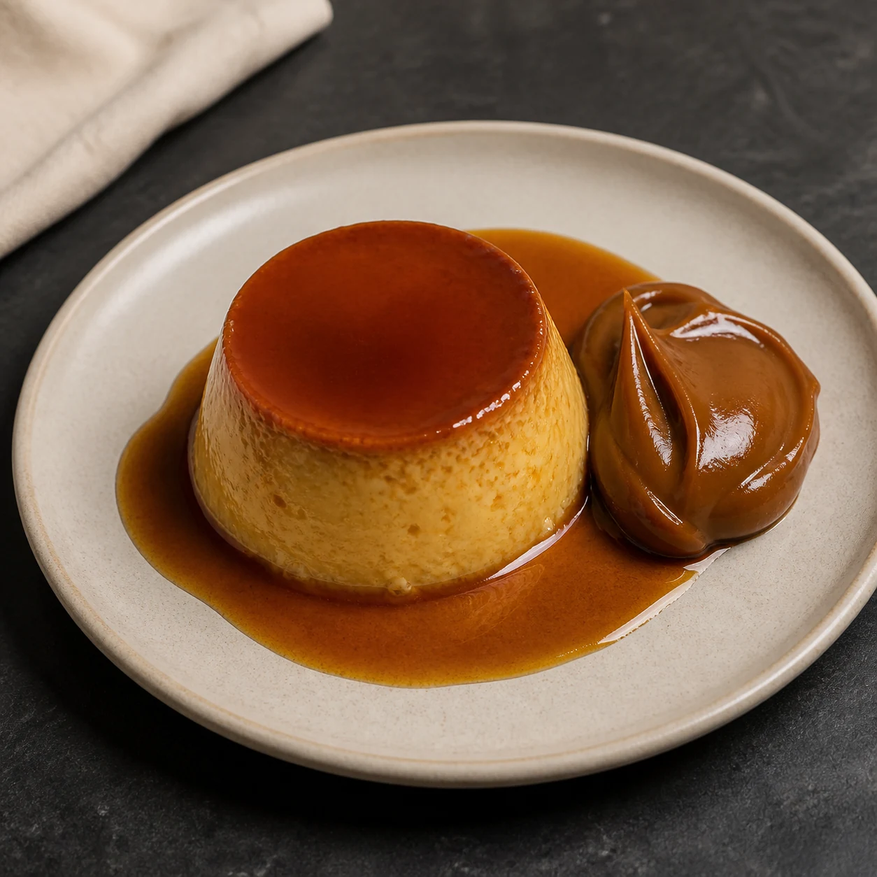 Flan casero