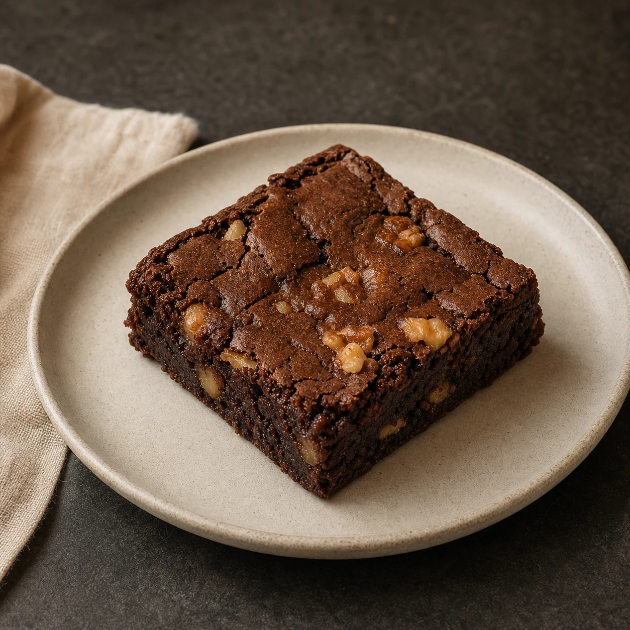 Brownie con nueces